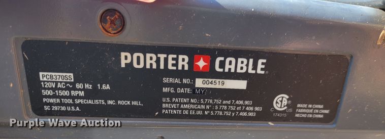 image for item NX9456 Porter Cable  scroll saw