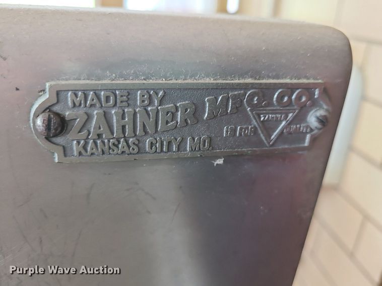 image for item NX9544 Zahner  three basin stainless steel sink