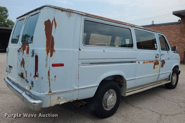 image for item NX9548 1991 Ford Club Wagon E350  van