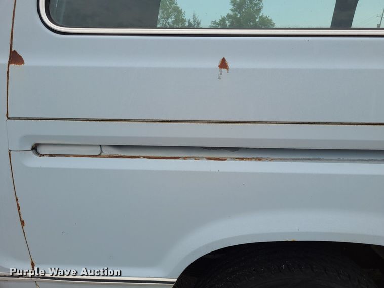 image for item NX9548 1991 Ford Club Wagon E350  van