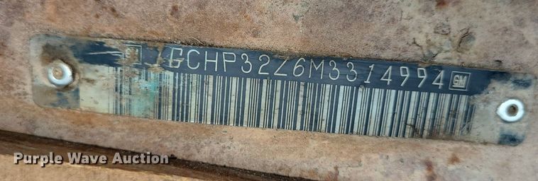 image for item NX9549 1991 Chevrolet Step Van 30  delivery truck