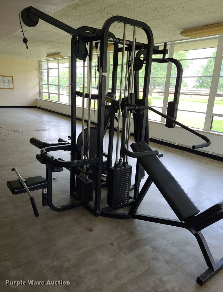 image for item NX9553 Maxicam Multi-Max  four station exercise machine