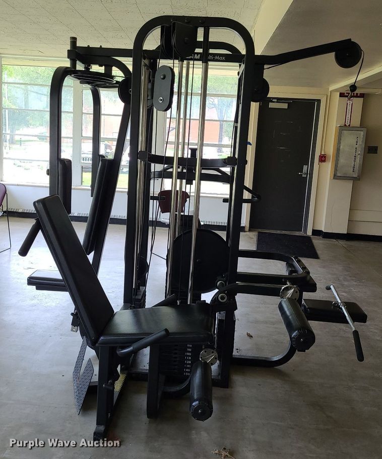 image for item NX9553 Maxicam Multi-Max  four station exercise machine