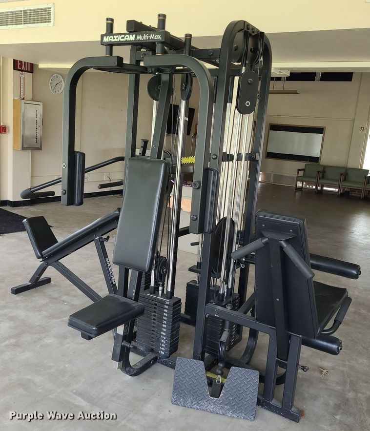 image for item NX9553 Maxicam Multi-Max  four station exercise machine