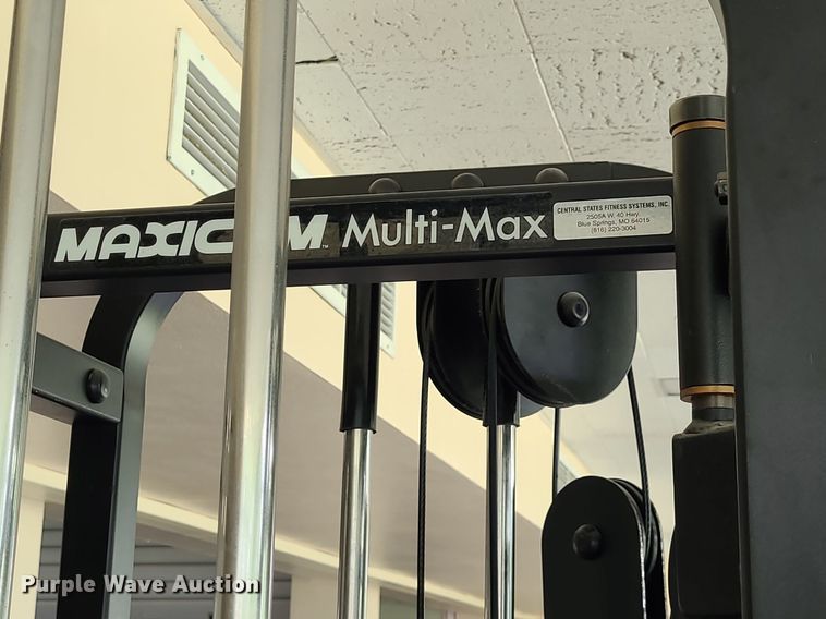 image for item NX9553 Maxicam Multi-Max  four station exercise machine