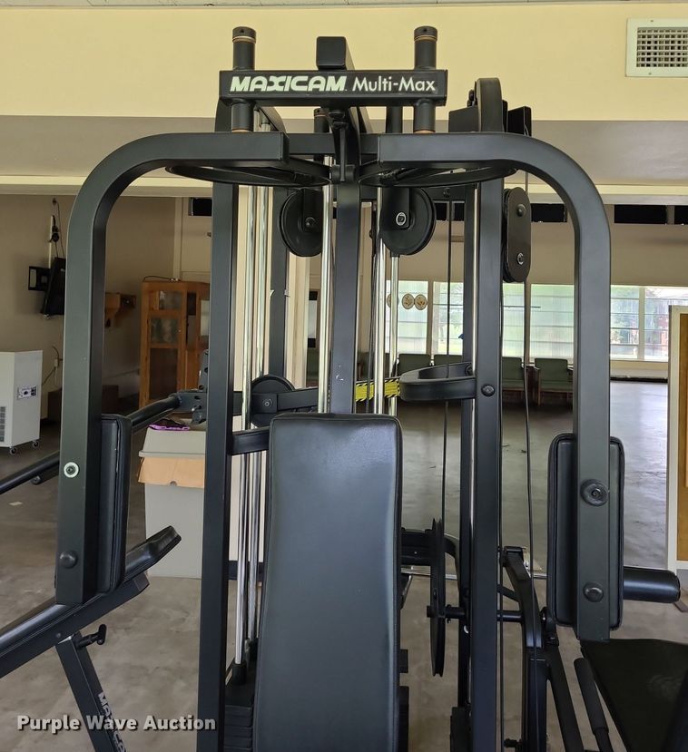 image for item NX9553 Maxicam Multi-Max  four station exercise machine