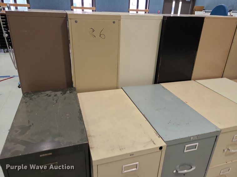 image for item NX9574 (12) filing cabinets