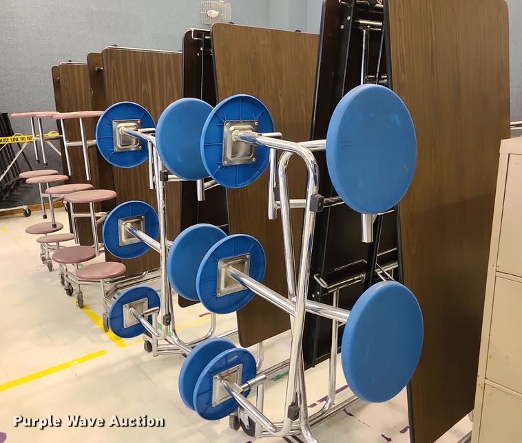 image for item NX9575 (4) 10' L lunch tables