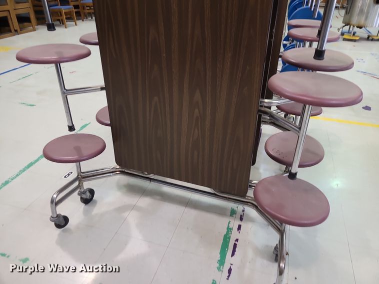 image for item NX9575 (4) 10' L lunch tables