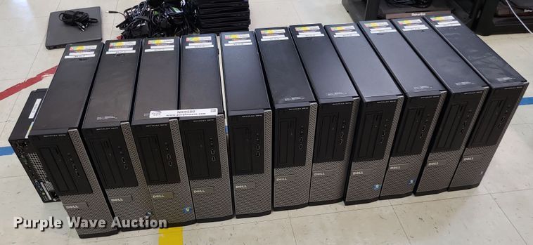 image for item NX9580 (13) Dell Optiplex CPUs