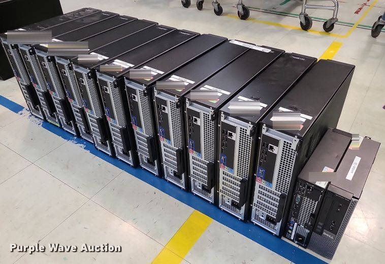 image for item NX9580 (13) Dell Optiplex CPUs