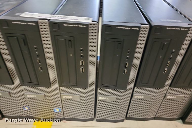 image for item NX9580 (13) Dell Optiplex CPUs