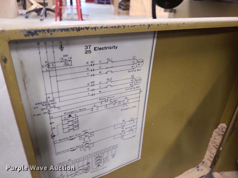 image for item NX9595 Powermatic RB-37  belt sander