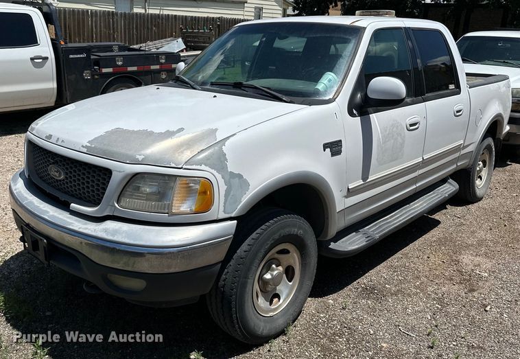 image for item NY9195 2001 Ford F150 XLT  SuperCrew pickup truck