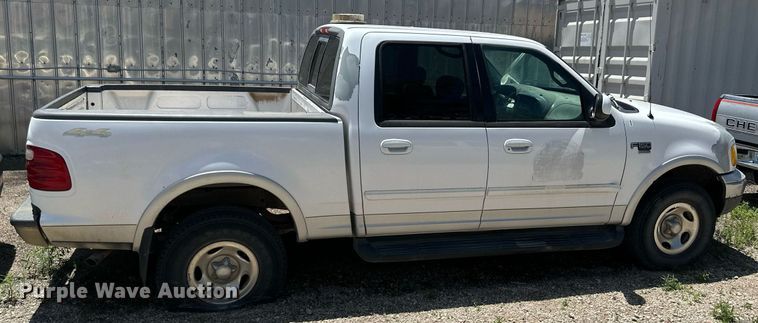 image for item NY9195 2001 Ford F150 XLT  SuperCrew pickup truck