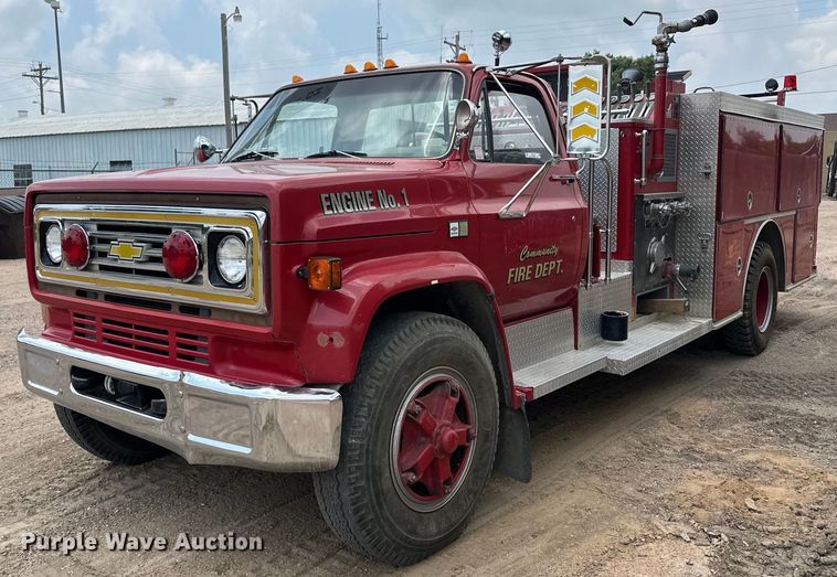 image for item NY9239 1984 Chevrolet D6500  pumper fire truck