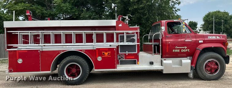 image for item NY9239 1984 Chevrolet D6500  pumper fire truck