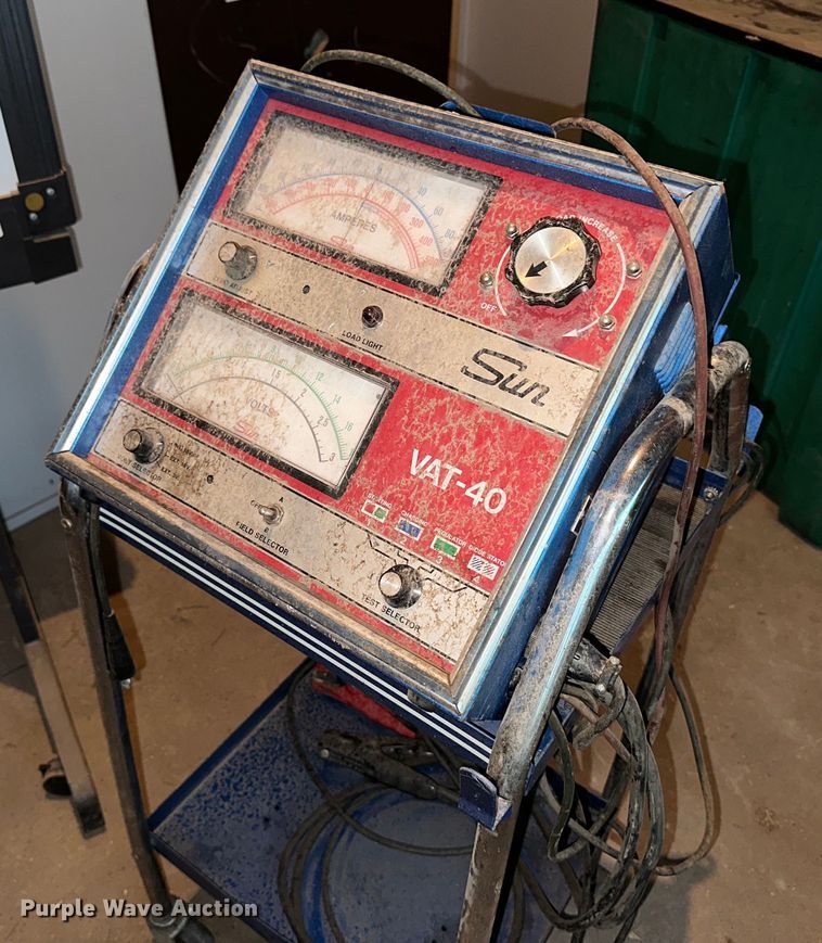 image for item NY9245 SUN VAT-40  alternator charging and starter system tester