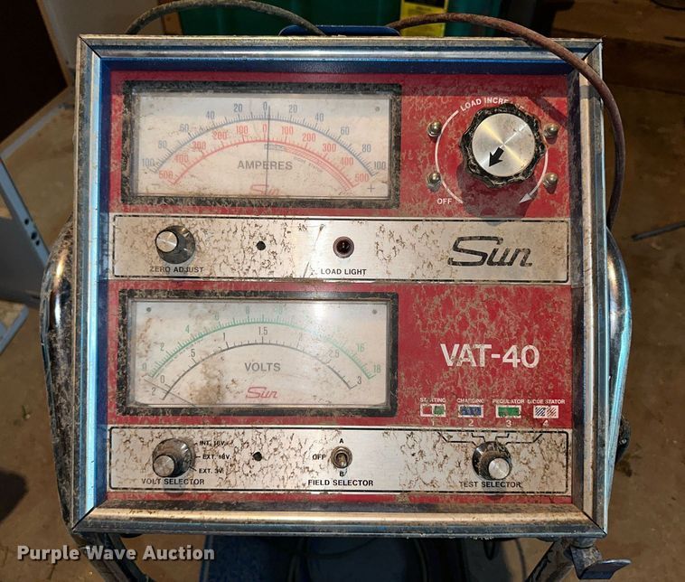 image for item NY9245 SUN VAT-40  alternator charging and starter system tester