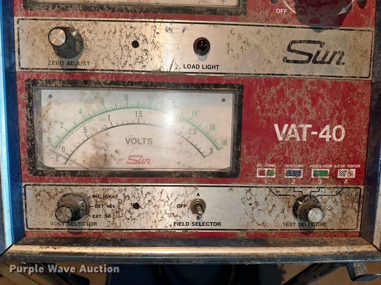 image for item NY9245 SUN VAT-40  alternator charging and starter system tester