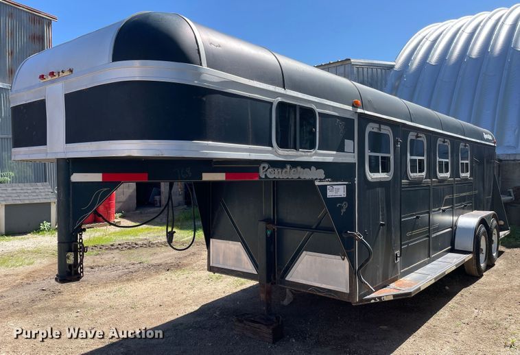 image for item DN4667 Ponderosa  livestock trailer