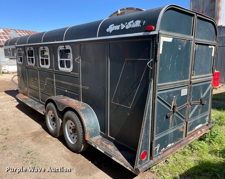 image for item DN4667 Ponderosa  livestock trailer