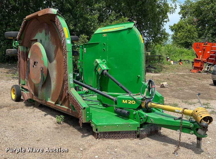 image for item DQ2080 2019 John Deere M20  batwing rotary mower