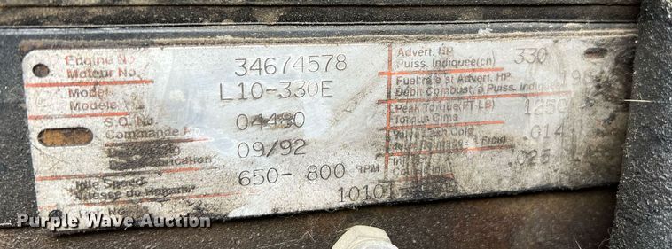 image for item II9172 Volvo  flatbed truck