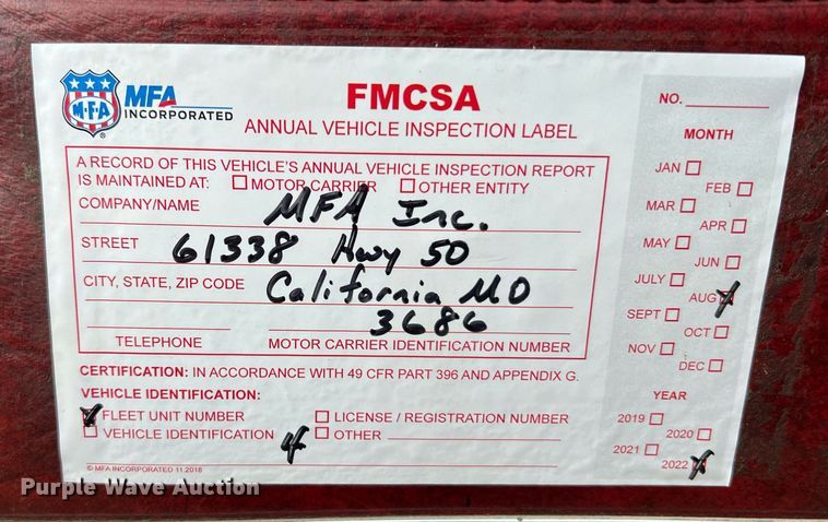 image for item II9172 Volvo  flatbed truck