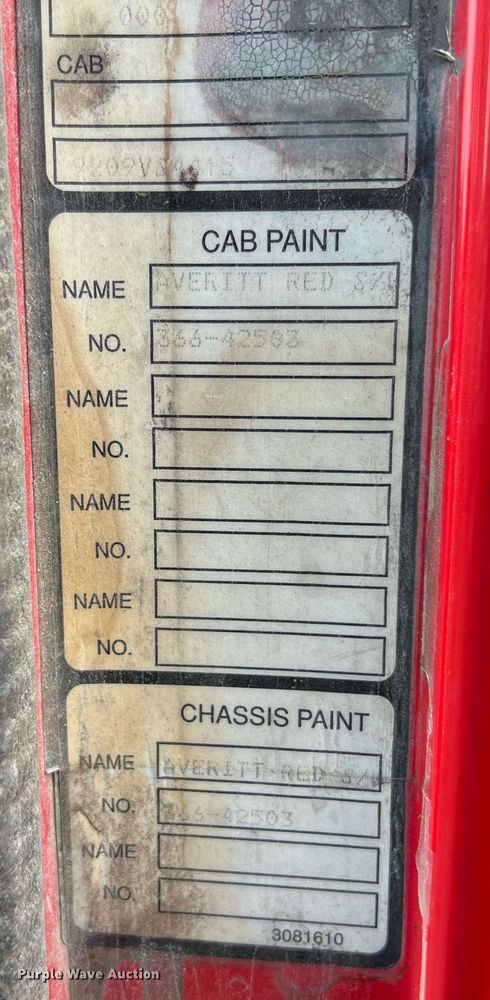 image for item II9172 Volvo  flatbed truck