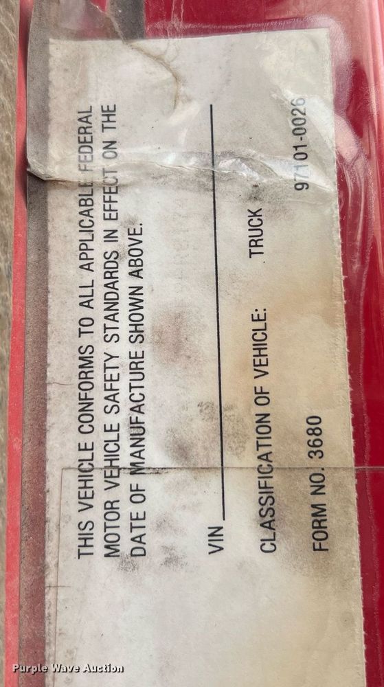 image for item II9172 Volvo  flatbed truck