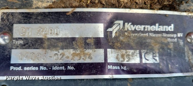 image for item JO9190 Vicon CM2400  disc mower