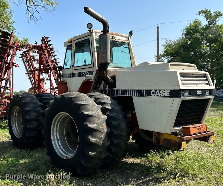 image for item KL9012 1980 Case 4890  4WD tractor