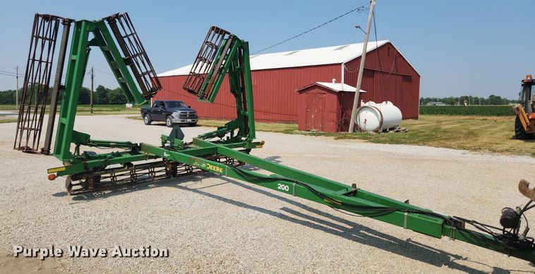 image for item LX9732 John Deere 200  seedbed finisher