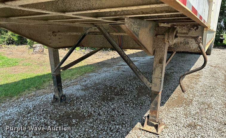 image for item MB9534 2003 McElroy  livestock trailer