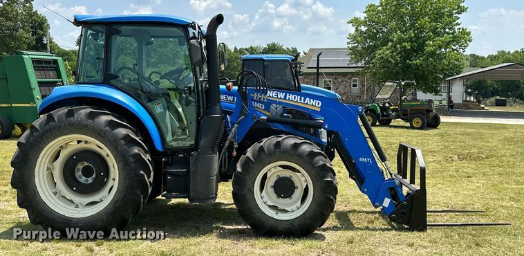 image for item MB9557 2016 New Holland T4.110  MFWD tractor
