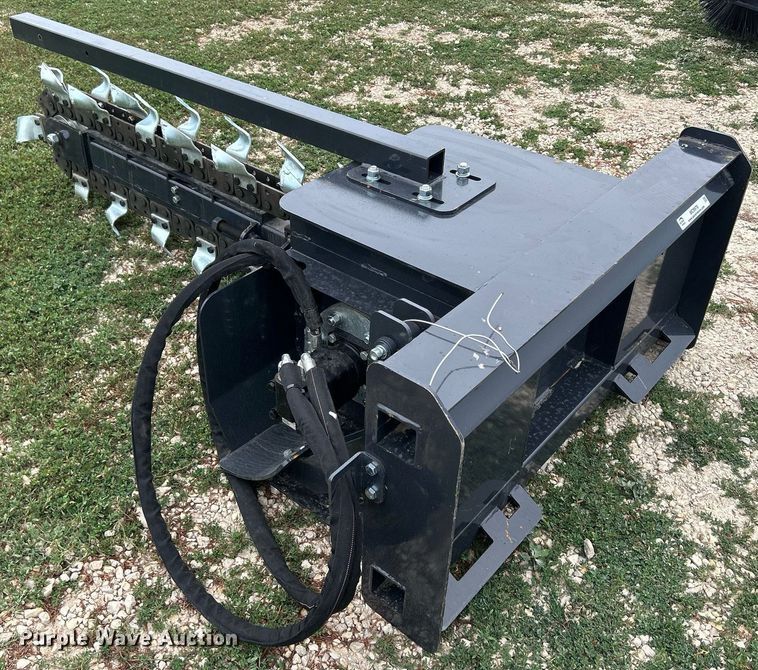 image for item MC9978 2023 Wolverine TCR-12-48H  skid steer trencher