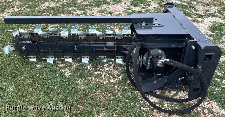 image for item MC9978 2023 Wolverine TCR-12-48H  skid steer trencher