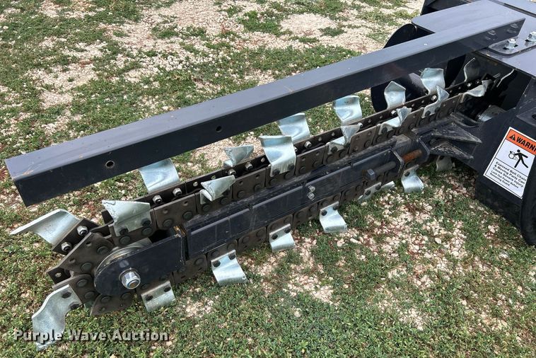 image for item MC9978 2023 Wolverine TCR-12-48H  skid steer trencher