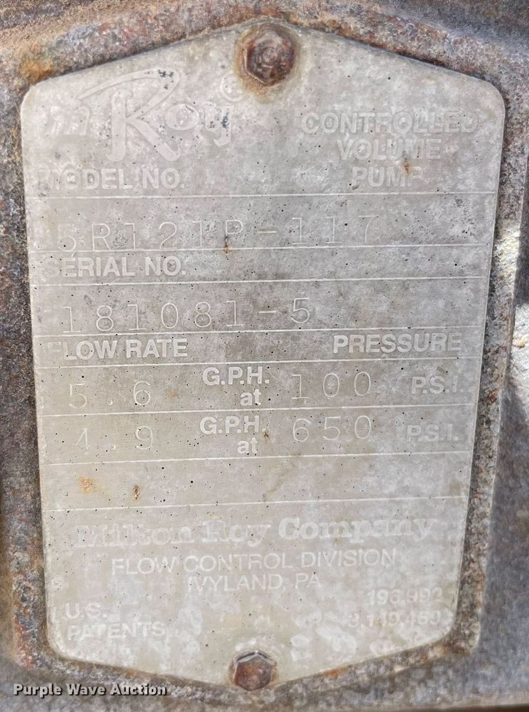 image for item ME9911 Agri-Inject  chemigation system