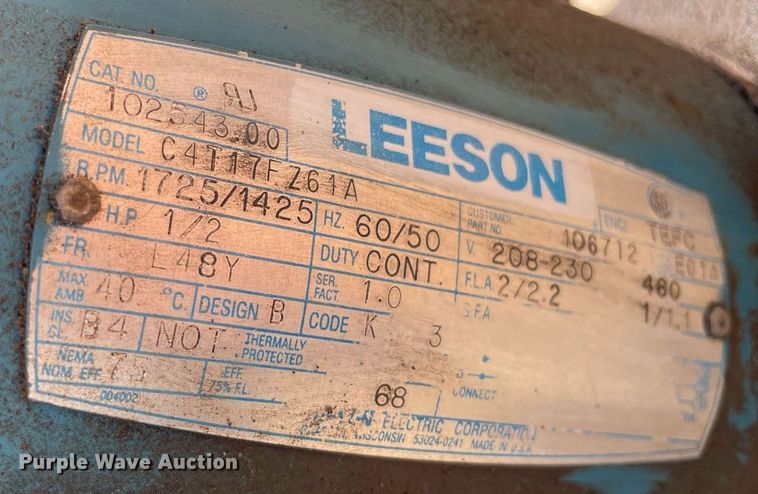 image for item ME9913 Neptune 547-SE-AG-3PH  fertilizer pump