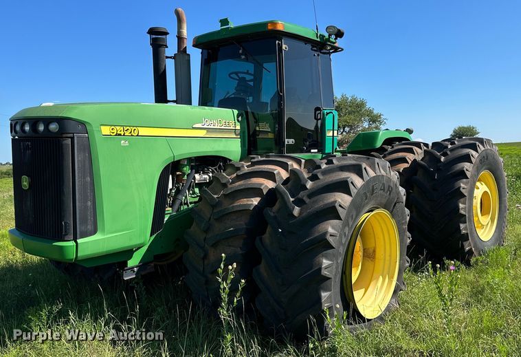 image for item NI9798 2002 John Deere 9420  4WD tractor