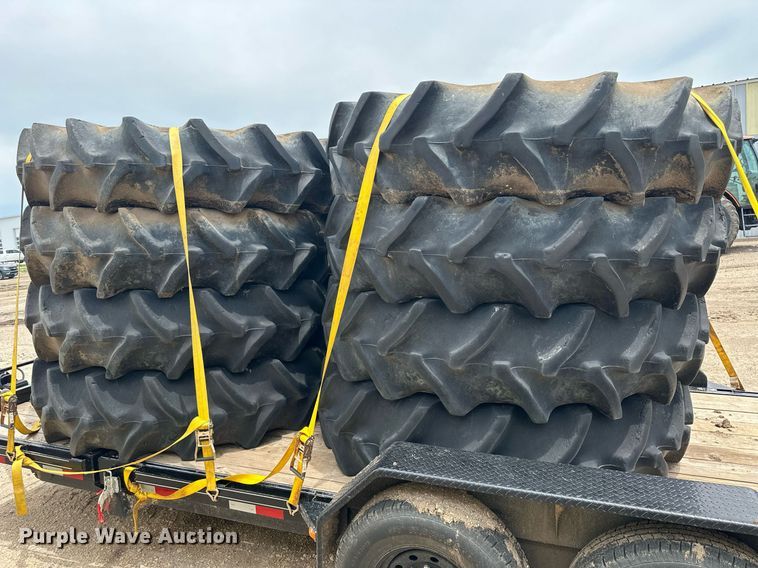 image for item NP9736 (8) Goodyear 520/85R46 tires