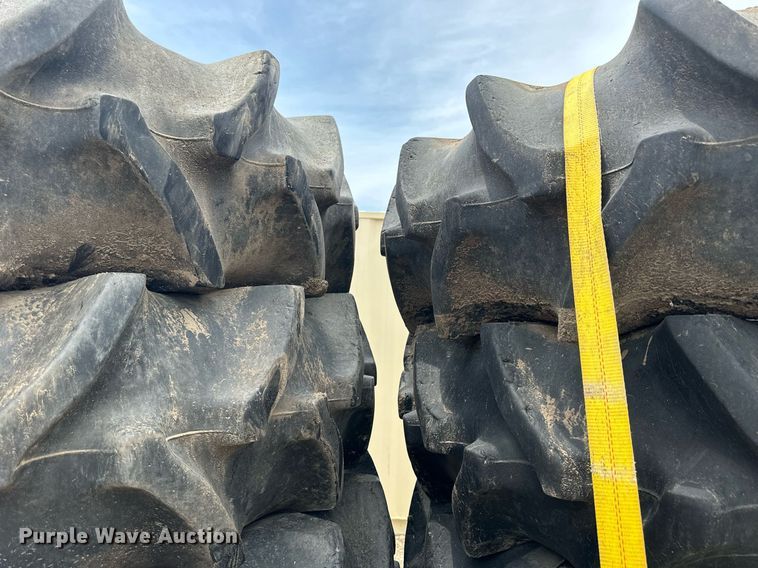 image for item NP9736 (8) Goodyear 520/85R46 tires