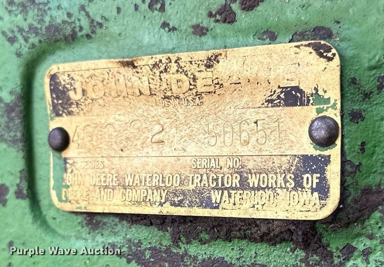 image for item NP9740 1961 John Deere 4010  tractor