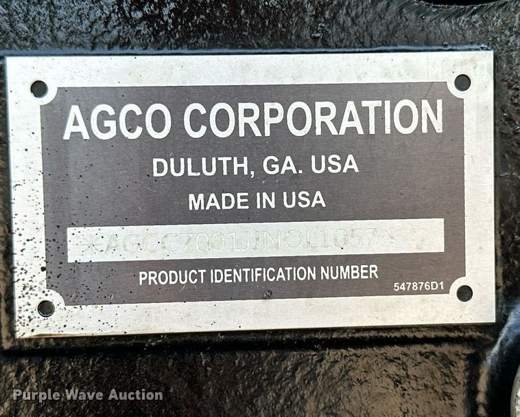 image for item NY9231 (2) Agco combine track assemblies