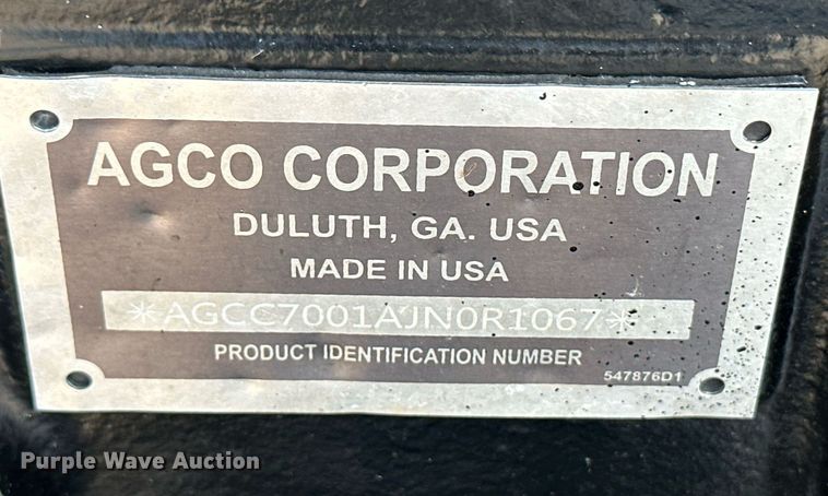 image for item NY9231 (2) Agco combine track assemblies