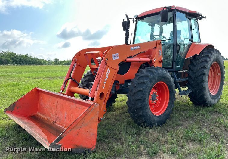 image for item OC9006 2014 Kubota M108S  MFWD tractor