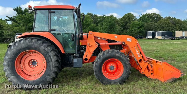 image for item OC9006 2014 Kubota M108S  MFWD tractor
