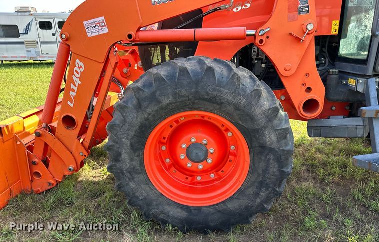 image for item OC9006 2014 Kubota M108S  MFWD tractor